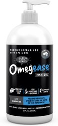 Finest for Pets Omegease Omega-Rich Fish Oil Dog & Cat Supplement, 32-oz bottle