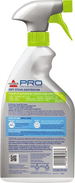 BISSELL PRO Oxy Stain Destroyer Pet 