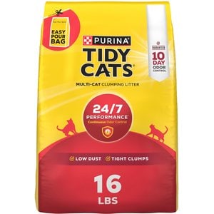Tidy Cats 24/7 Performance Scented Clumping Clay Cat Litter, 16-lb bag