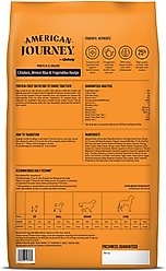 American Journey Protein & Grains Chicken, Brown Rice & Vegetables Recipe Dry Dog Food, 14-lb bag slide 2 of 9