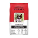 American Journey Protein & Grains Beef, Brown Rice & Vegetables Recipe Dry Dog Food, 28-lb bag