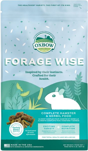 Oxbow Forage Wise Hamster Gerbil Food 2 lb