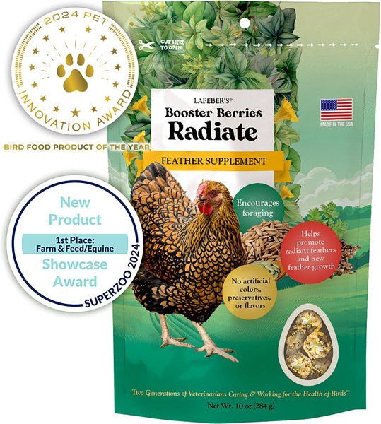 Lafeber Booster Berries Radiate Pellet Chicken Supplement