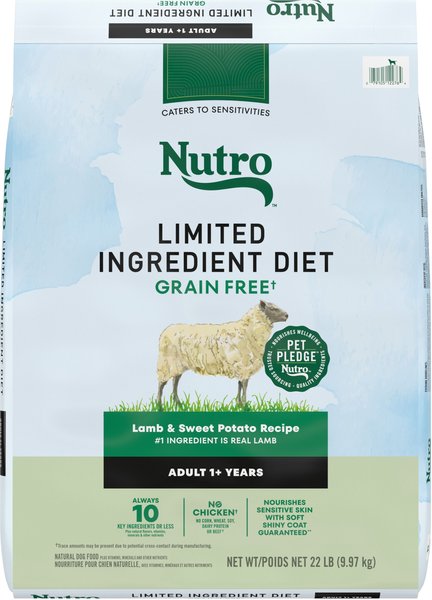 NUTRO Limited Ingredient Diet Sensitive Support with Real Lamb