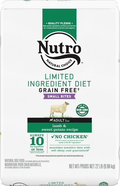 NUTRO Limited Ingredient Diet Sensitive Support with Real Lamb