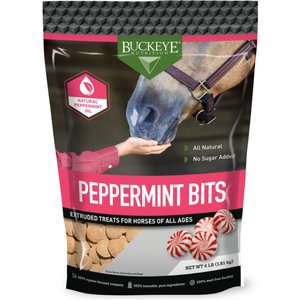 Buckeye Nutrition All-Natural Peppermint Horse Treats, 4-lb bag