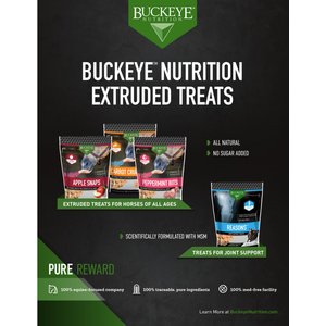 Buckeye Nutrition All-Natural Peppermint Horse Treats, 4-lb bag
