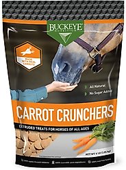 Buckeye Nutrition All-Natural Carrot Horse Treats, 4-lb bag