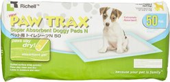 Richell Paw Trax Doggy Pads, 50 count
