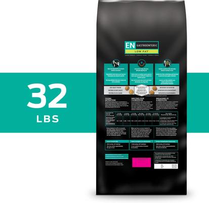 Show full view: Purina Pro Plan Veterinary Diets EN Gastroenteric Low Fat Dry Dog Food, 32-lb bag slide 3 of 12