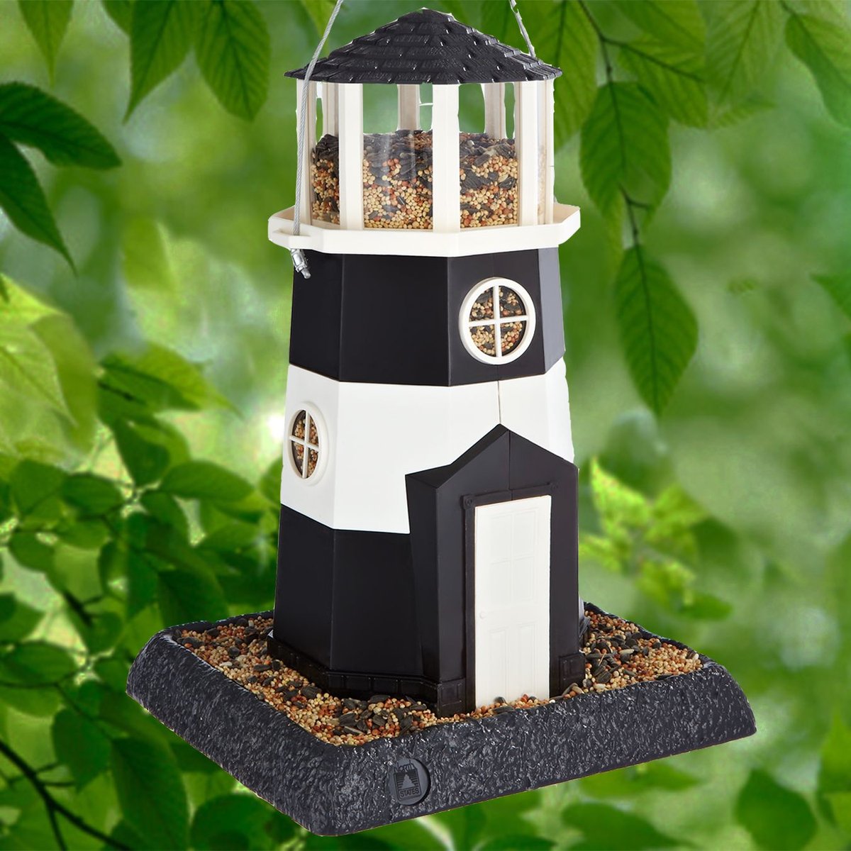 North States Village Collection Lighthouse Bird Feeder