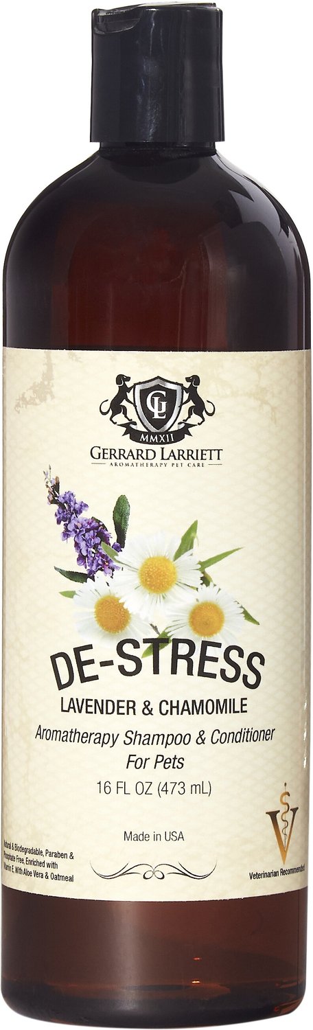 Gerrard Larriett Aromatherapy Pet Care De-stress Lavender & Chamomile Aromatherapy Freshening & Shining Spray for Pets