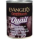 Evanger's Grain-Free Quail Canned Dog & Cat Food, 12.5-oz, case of 12
