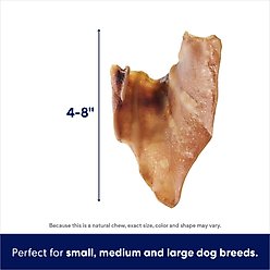 Bones & Chews Pig Ear Chews Dog Treats, 20 count slide 2 of 6