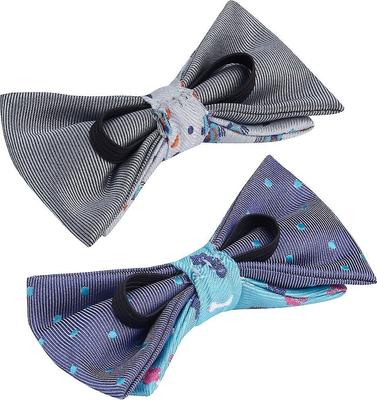 Show full view: Blueberry Pet Handmade Go for Fun Dog & Cat Bow Tie Set in Gift Box, 2 count slide 7 of 9