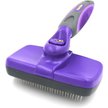 Discontinued - HERTZKO Self-Cleaning Dog & Cat Slicker Brush, Regular ...