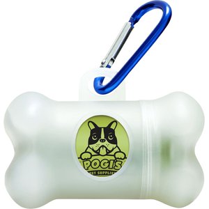 Pogi's Pet Supplies Poop Bag Dispenser + 15 Scented Waste Bags