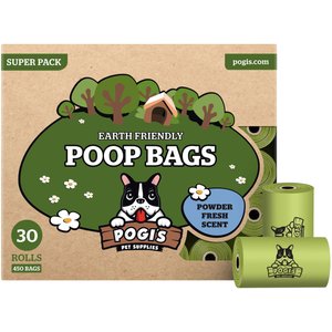 Pogi's Pet Supplies Poop Bags, Scented, 450 count