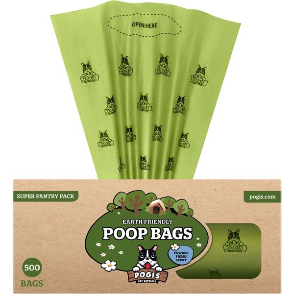 POGI'S PET SUPPLIES Pantry Pack Poop Bags, Scented, 500 count
