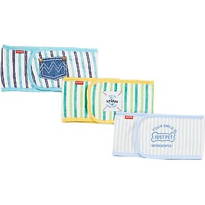 Alfie Pet Belly Band Washable Male Dog Wraps, Gaki, Small: 13 to 16-in waist, 3 count