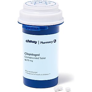 Clopidogrel Compounded Chicken Tablet, 18.75 mg, 1 tablet for Veterinary use