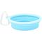 Show in main carousel: Prima Pets Collapsible Travel Bowl with Carabiner, Small, Aqua slide 4 of 9