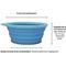 Show in main carousel: Prima Pets Collapsible Travel Bowl with Carabiner, Small, Aqua slide 7 of 9