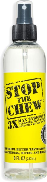 Emmy's Best Pet Products Stop The Chewy 3X Strength Anti-Chew Bitter Dog Spray, 8-oz bottle slide 1 of 8