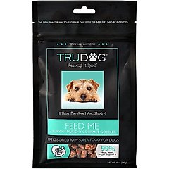 TruDog Feed Me Crunchy Munchy Gourmet Gobbler Grain-Free Freeze-Dried Raw Dog Food, 10-oz bag