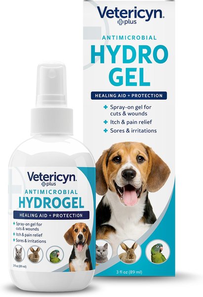 Vetericyn Plus Antimicrobial Hydrogel Spray for Dogs & Cats, 3-oz bottle slide 1 of 7