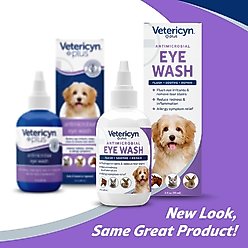Vetericyn Plus Antimicrobial Eye Wash for Dogs, Cats, Horses & Small Pets, 3-oz bottle slide 2 of 6