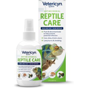 Vetericyn Plus Reptile Antimicrobial Wound Care Spray, 3-oz bottle