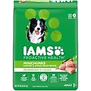 Iams Proactive Health MiniChunks Small Kibble Adult Chicken & Whole Grain Dry Dog Food, 40-lb bag