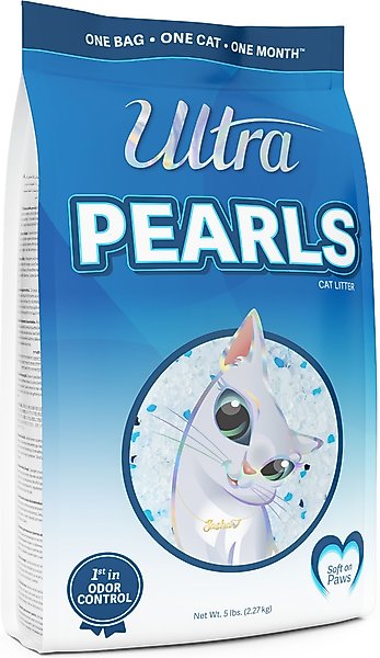 ULTRA Pearls Unscented Non Clumping Crystal Cat Litter 5 lb bag Chewy
