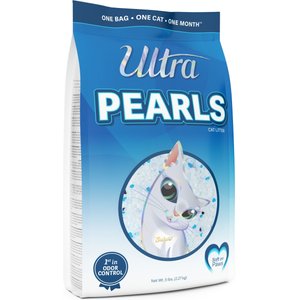 Ultra Pearls Unscented Non-clumping Crystal Cat Litter, 5-lb Bag 