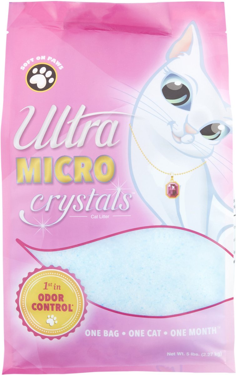 Ultra Pearls Micro Unscented Non-Clumping Crystal Cat Litter, 5-lb bag slide 1 of 4