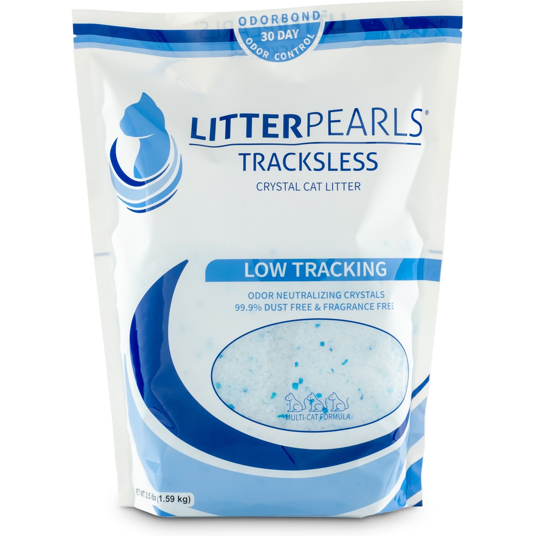 Litter Pearls Trackless Cat Litter 3.5 lb