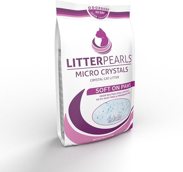 Litter pearls micro crystal cat litter best sale