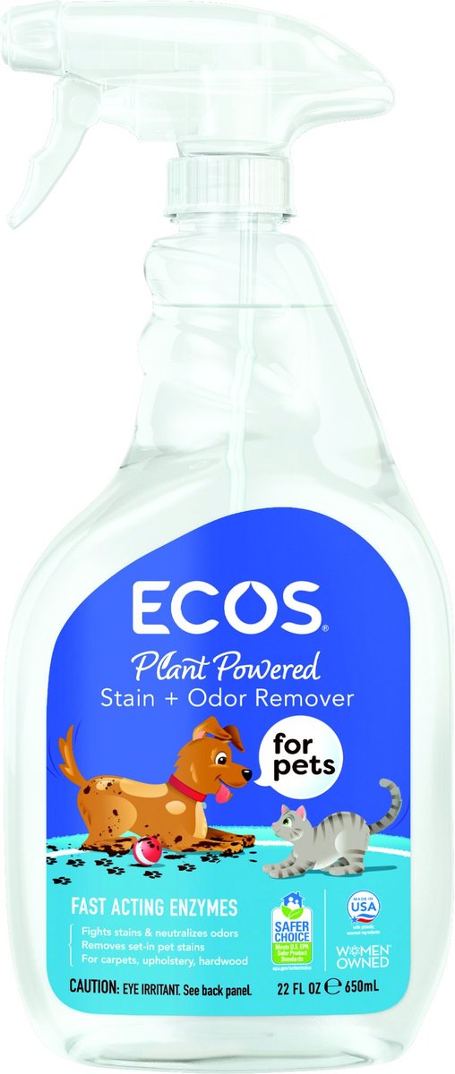 ECOS FOR PETS! Stain & Odor Remover, 22oz bottle