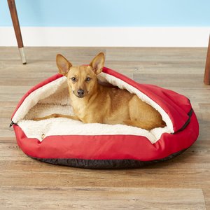 Pet Parade Covered/Pillow Cat & Dog Bed with Removable Cover