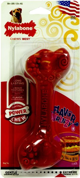 Nylabone Flexi Chew Fill & Treat Senior Dog Chew Toy, Bacon Flavor, Medium