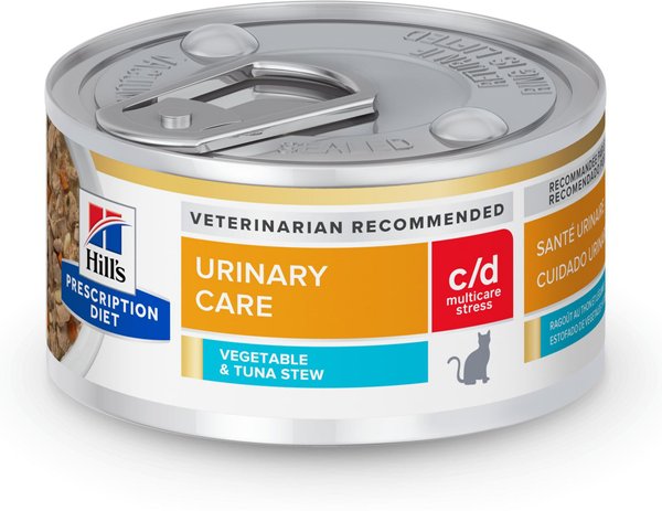 HILL'S PRESCRIPTION DIET c/d Multicare Stress Urinary Care Vegetable ...