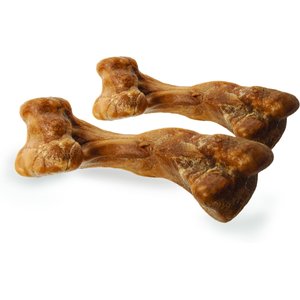 Nylabone Healthy Edibles Wild Turkey Puppy Treat Bone, 4 count