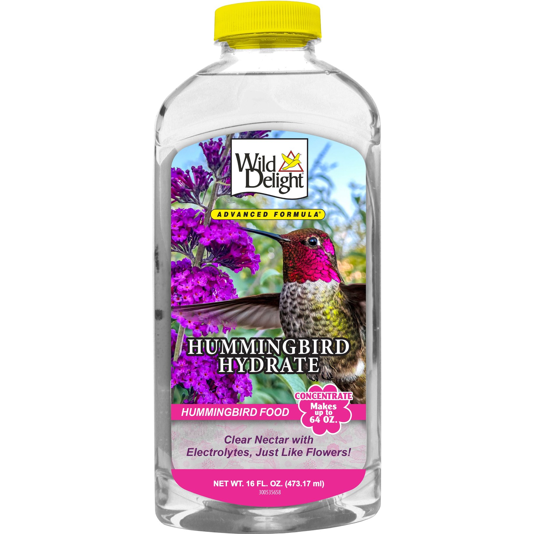 Wild Delight Hummingbird Hydrate Concentrate Nectar Wild Bird Food, 16-oz bottle