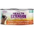 Health Extension Grain-Free Chicken & Pumpkin Recipe Canned Cat Food, 2.8-oz, case of 24