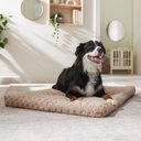 Frisco Swirl Dog Crate Mat, Mocha, 42"