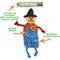 Show in main carousel: Meowijuana Refillable Get Spooked Scarecrow Cat Plush Toy with Catnip slide 2 of 5