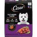 Cesar Filet Mignon Flavor & Spring Vegetables Garnish Small Breed Dry Dog Food, 12-lb bag