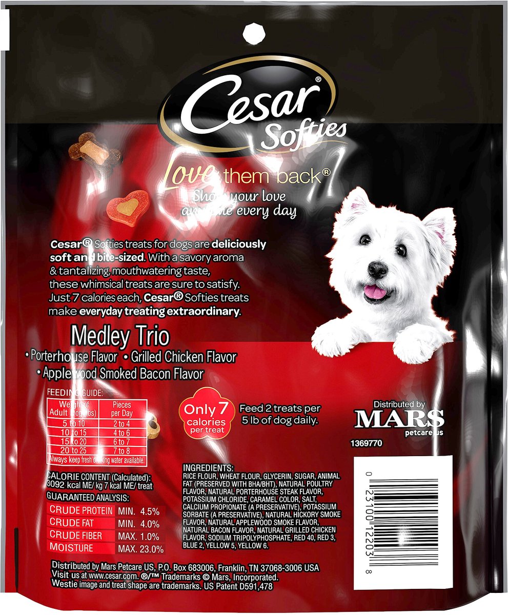 Discontinued CESAR Softies Medley Dog Treats 16 oz bag Chewy