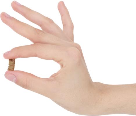 Show full view: Ark Naturals Kiss Me-Ow Cleaning Chicken Dental Chews Crunchy Cat Treats, 6-oz bag slide 4 of 6